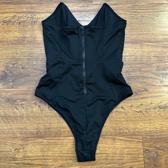 Fleur du mal one piece bustier bodysuit - Picture 2 of 3